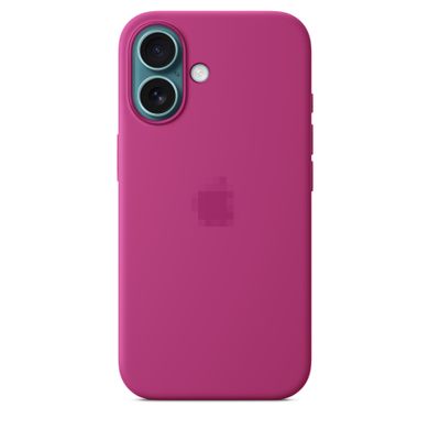 Чохол Silicone Case with MagSafe OEM для iPhone 16 Fuchsia - ash-mobile.com.ua - фото 3