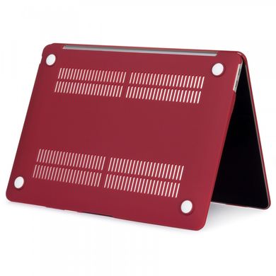 Накладка HardShell Matte для MacBook Pro 14.2" (2021-2023 | M1 | M2 | M3) Wine Red - ash-mobile.com.ua - фото 6