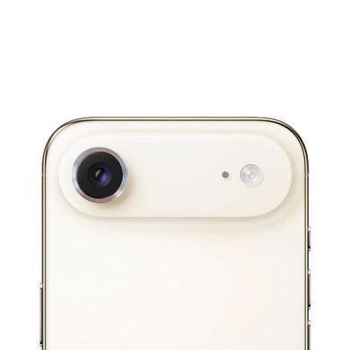 Защитное стекло Metal Classic на камеру для iPhone 17 Air Silver