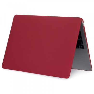 Накладка HardShell Matte для MacBook Pro 14.2" (2021-2023 | M1 | M2 | M3) Wine Red - ash-mobile.com.ua - фото 3