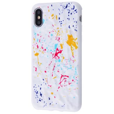 Чохол Colors Splash Case для iPhone X | XS White купити
