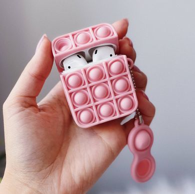 Чохол Pop-It для AirPods PRO Pig Pink - ash-mobile.com.ua - фото 2