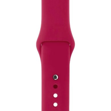 Ремінець Silicone Sport Band для Apple Watch 38mm | 40mm | 41mm Rose Red розмір L купити