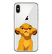 Чехол прозрачный Print Lion King для iPhone X | XS Simba Evil купить