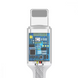 Переходник Baseus AUX Lightning to 3.5mm Headphone Jack Adapter White