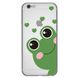 Чехол прозрачный Print Happy Nice для iPhone 6 | 6s Frog - ash-mobile.com.ua - фото 1