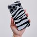 Чохол прозорий Print Zebra для iPhone 16 PRO MAX