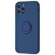 Чохол Silicone Case Full Camera Ring для iPhone 12 PRO MAX Blue Cobalt - ash-mobile.com.ua - фото 1