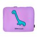Сумка Cute Bag для MacBook Air 13" (2018-2022) | Pro 13" (2016-2022) Dinosaur Purple