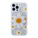 Чохол Popsocket Flower Case для iPhone 13 PRO MAX Clear White