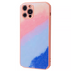 Чохол Bright Colors Case Without Logo для iPhone 12 Pink/Blue