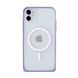 Чехол Metal Frame with MagSafe для iPhone 12 Purple купить
