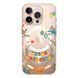 Чохол прозорий Print NEW YEAR with MagSafe для iPhone 16e | 17e Deer antlers