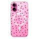 Чехол прозрачный Print Love Kiss with MagSafe для iPhone 17 More Hearts