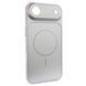 Чохол Nofelet AG Glass with MagSafe для iPhone 17 Air Silver
