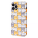 Чехол WAVE NEON X LUXO для iPhone 13 PRO MAX Cats Big Yellow/Gray