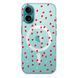 Чехол прозрачный Print Love Kiss with MagSafe для iPhone 17 More Hearts