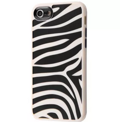 Чехол Brand Design Case для iPhone 7 | 8 | SE 2 | SE 3 Black and White купить