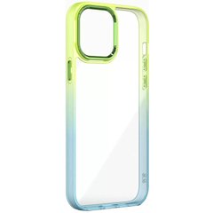 Чехол Fresh sip series Case для iPhone 12 | 12 PRO Sea Blue/Lemon купить