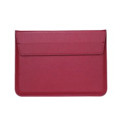 Кожаный конверт Leather PU для MacBook 13.3 Red купить