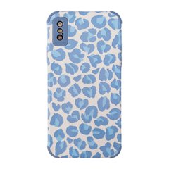 Чехол Leopard для iPhone X | XS Blue купить