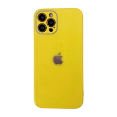 Чохол Glass FULL+CAMERA Pastel Case для iPhone 12 PRO Yellow купити