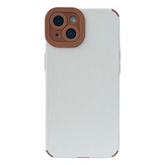Чехол White FULL+CAMERA Case для iPhone 13 Brown