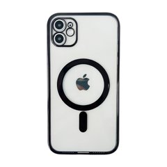 Чехол Glossy Case with Magsafe для iPhone 11 Black купить