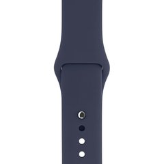 Ремінець Silicone Sport Band для Apple Watch 42mm | 44mm | 45mm | 49mm Midnight Blue розмір L купити
