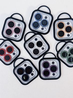 Захисне скло на камеру Diamonds Lens для iPhone 17 Titanium Blue