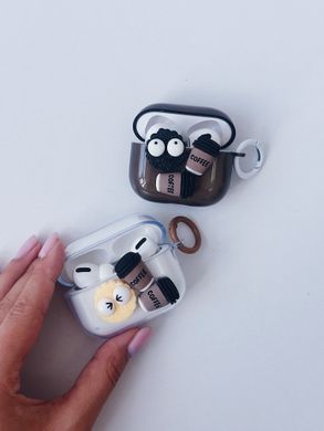 Чехол Pretty Things Case для AirPods 1 | 2 Black Coffee - ash-mobile.com.ua - фото 4