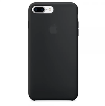 Чехол Silicone Case OEM для iPhone 7 Plus | 8 Plus Black - ash-mobile.com.ua - фото 1