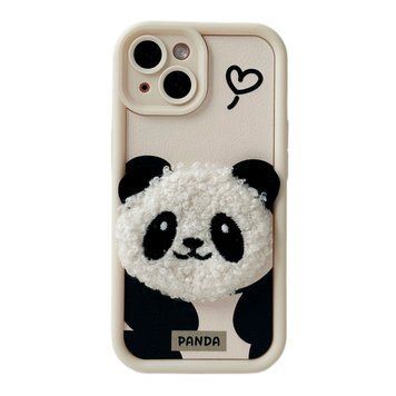 Чохол Panda Case для iPhone 14 Plus Love Biege - ash-mobile.com.ua - фото 1