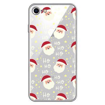 Чехол прозрачный Print NEW YEAR для iPhone 16e | 17e Ho Ho Santa - ash-mobile.com.ua - фото 1