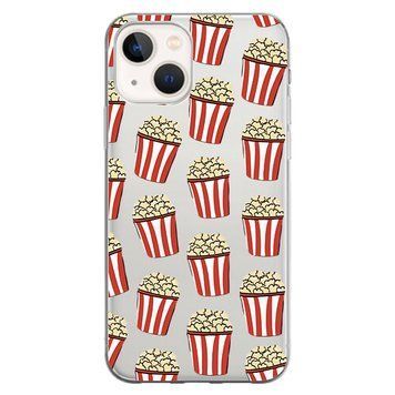 Чохол прозорий Print FOOD для iPhone 13 Popcorn - ash-mobile.com.ua - фото 1