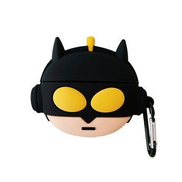 Чохол 3D для AirPods PRO Black Robot - ash-mobile.com.ua - фото 1