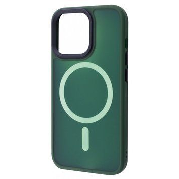 Чохол WAVE Matte Colorful Case with MagSafe для iPhone 14 PRO Green - ash-mobile.com.ua - фото 1