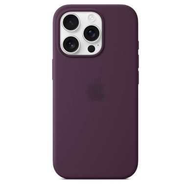 Чохол Silicone Case with MagSafe OEM для iPhone 16 PRO Plum - ash-mobile.com.ua - фото 3