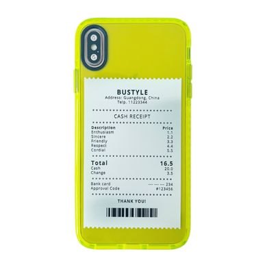 Чохол Neon Print Case для iPhone XS MAX Bustyle купити