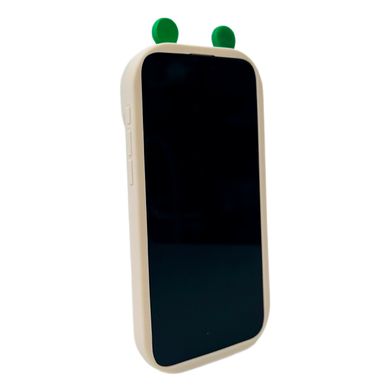 Чохол Animal + Camera Case для iPhone 15 PRO Frog Green