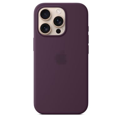 Чохол Silicone Case with MagSafe OEM для iPhone 16 PRO Plum - ash-mobile.com.ua - фото 2