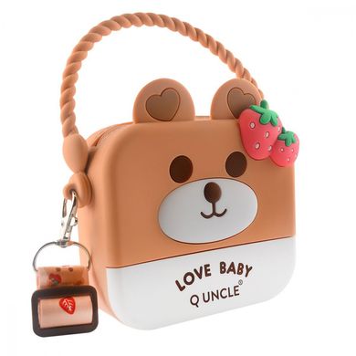 Сумка для дитячого фотоапарату Bear Strawberry 12,5*14*4 Brown купити