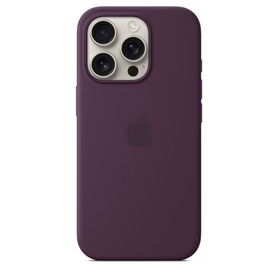 Чехол Silicone Case with MagSafe OEM для iPhone 16 PRO Plum - ash-mobile.com.ua - фото 1