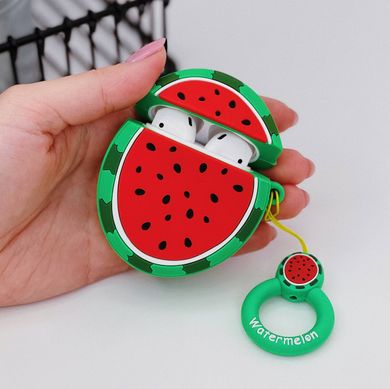 Чохол 3D для AirPods 1 | 2 Smile Fruits Watermellon - ash-mobile.com.ua - фото 4