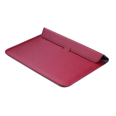 Шкіряний конверт Leather PU для MacBook 13.3 Red купити
