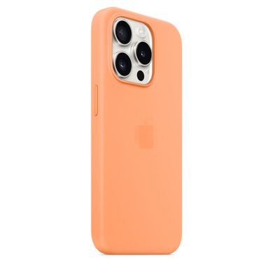 Чохол Silicone Case Full OEM для iPhone 15 PRO Orange Sorbet