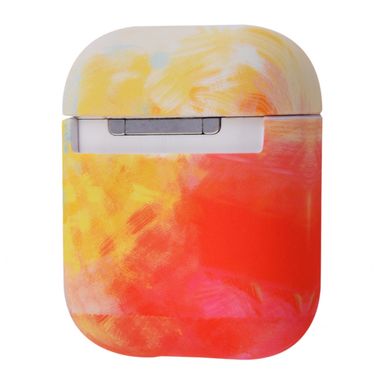 Чохол Watercolor Case для AirPods 1 | 2 White/Red