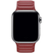 Ремінець Leather Link для Apple Watch 42/44/45/49 mm Red