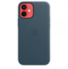 Чохол Leather Case with MagSafe для iPhone 12 MINI Baltic Blue