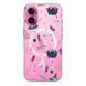 Чехол прозрачный Print Halloween with MagSafe для iPhone 17 Potion Pink